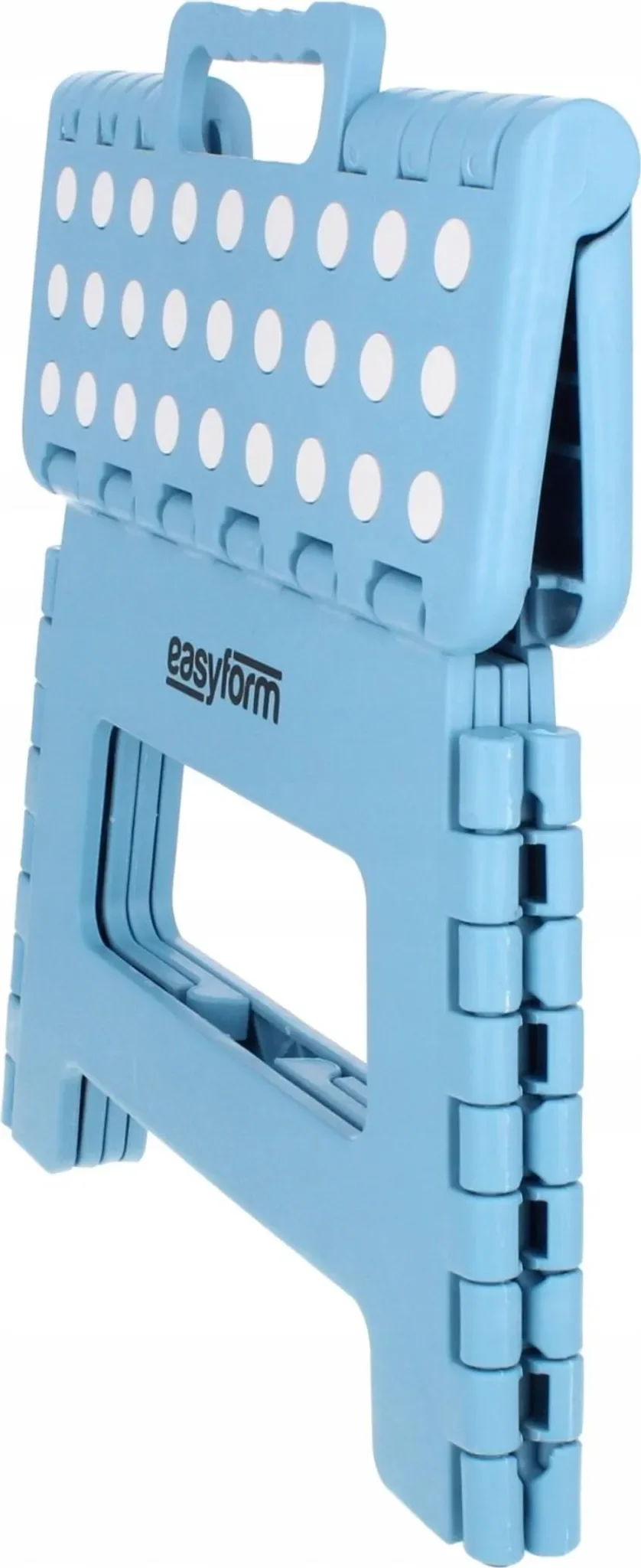Klapphocker – Anti-Rutsch-Stuhl • 150 kg Belastbarkeit • 22 cm Höhe (Blau)
